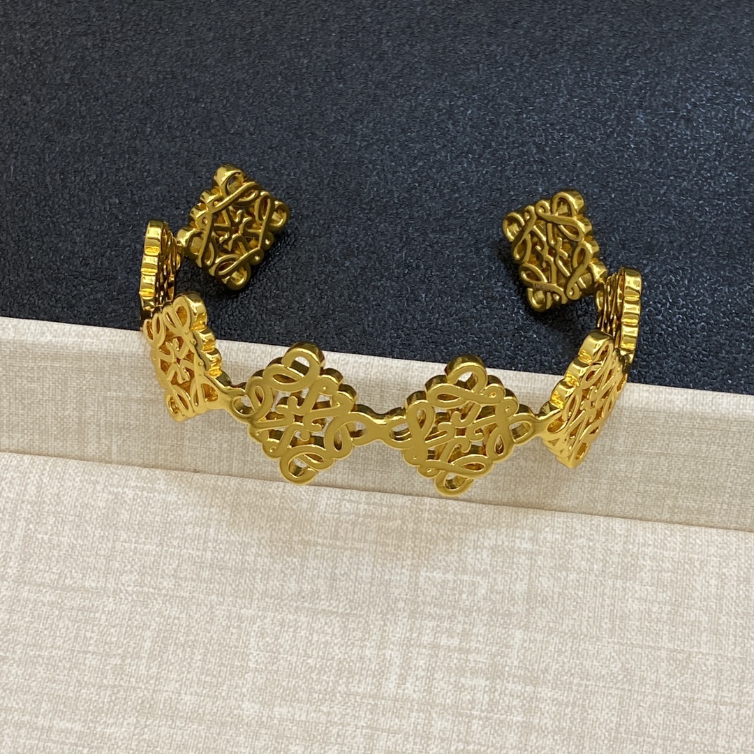 [TOP] LOEWE Logo Bracelets - 2 Colour