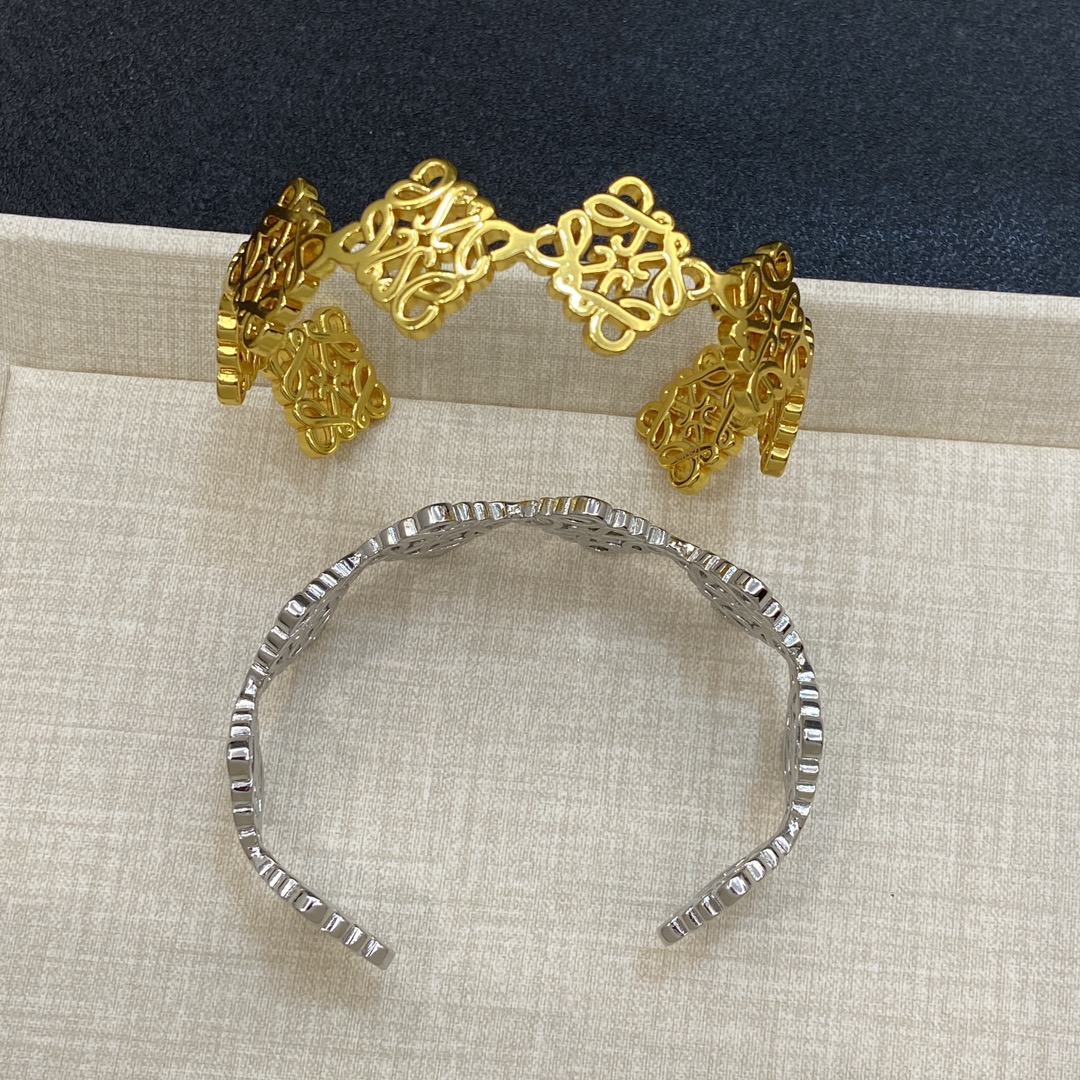 [TOP] LOEWE Logo Bracelets - 2 Colour