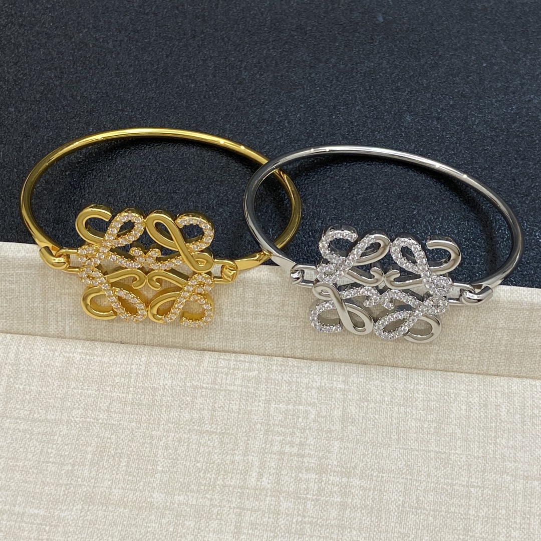 [TOP] LOEWE Logo Bracelets - 2 Colour