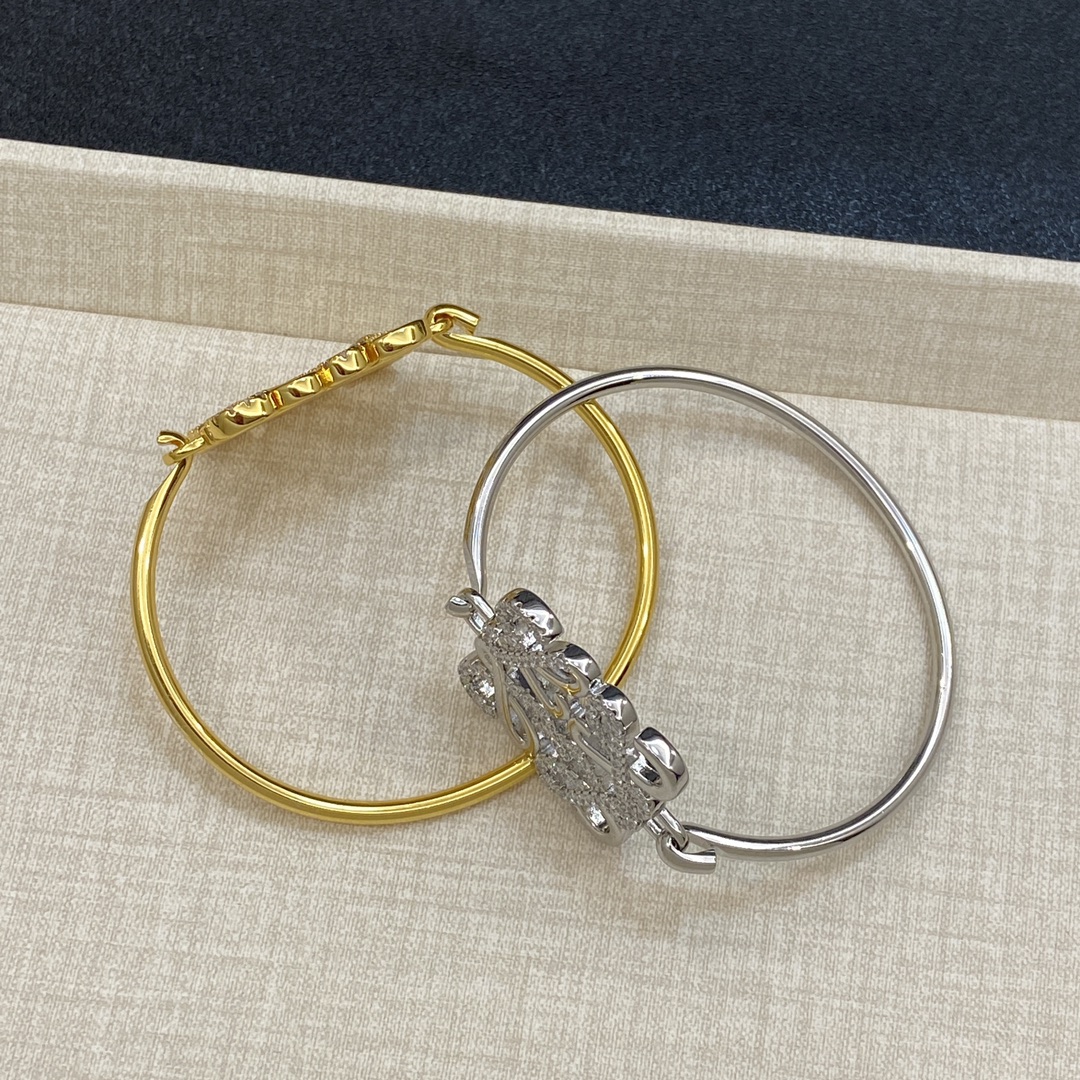 [TOP] LOEWE Logo Bracelets - 2 Colour