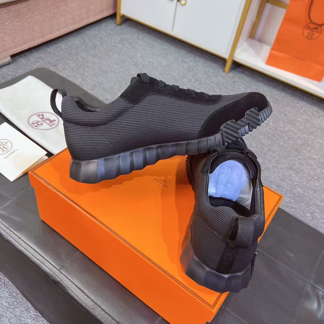 [TOP] HERMES Sneakers-Black