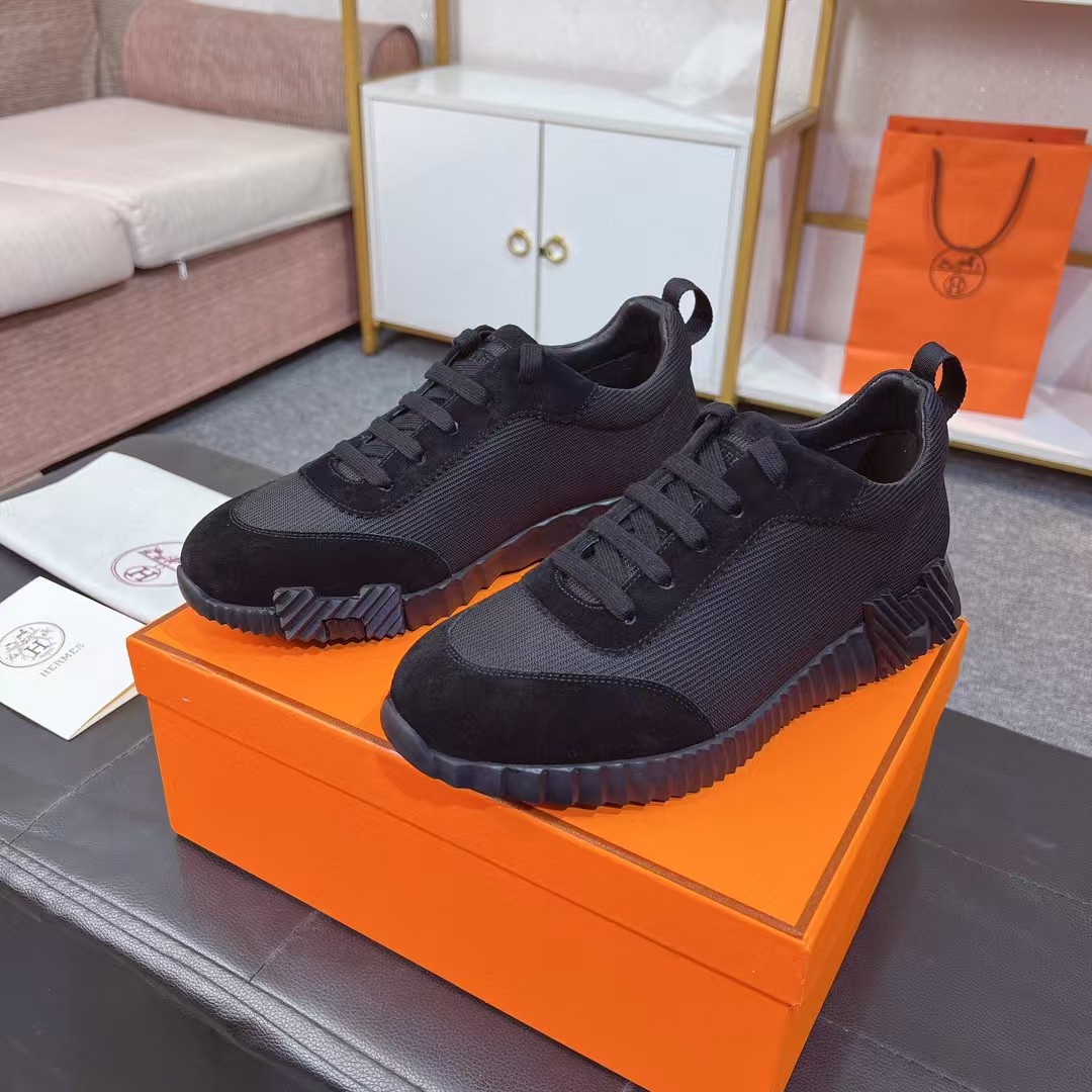 [TOP] HERMES Sneakers-Black