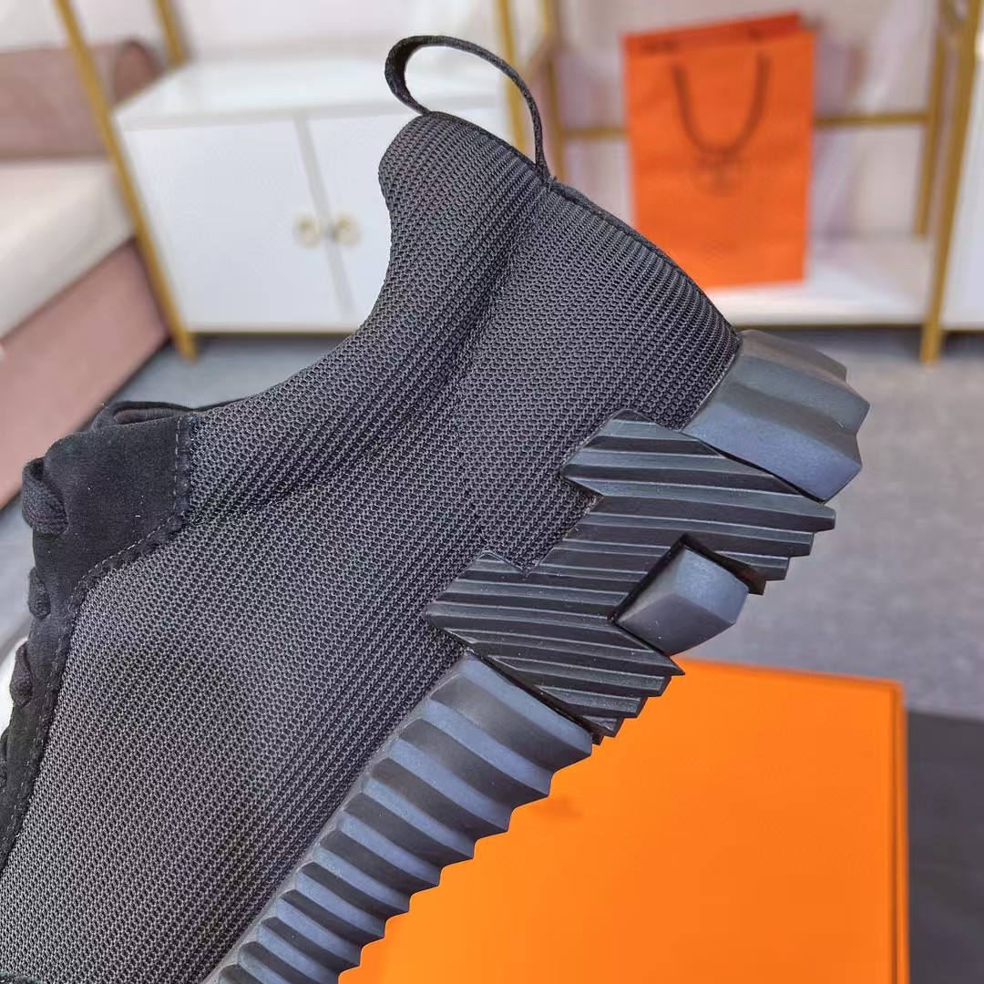 [TOP] HERMES Sneakers-Black