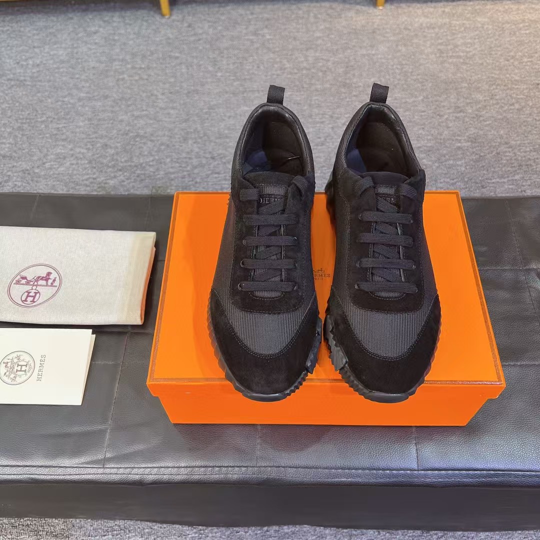 [TOP] HERMES Sneakers-Black
