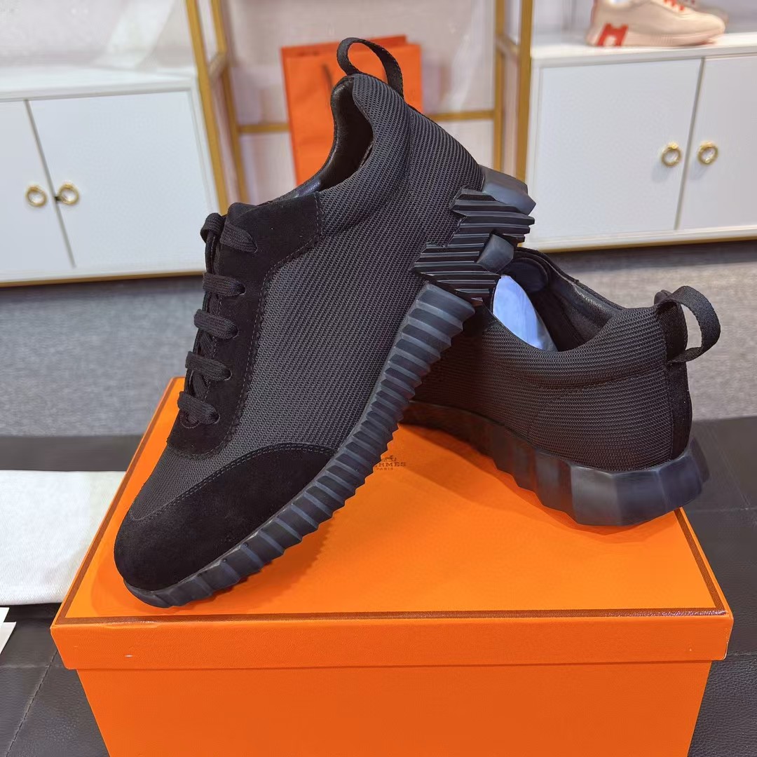 [TOP] HERMES Sneakers-Black