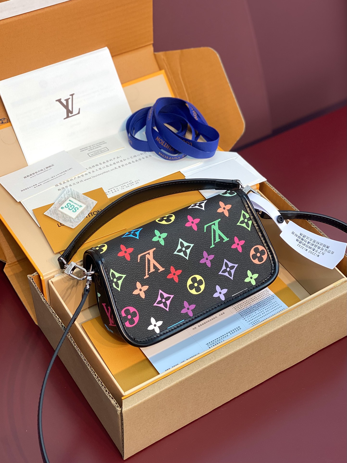 [TOP] Louis Vuitton LV Diane Bag 19 x 10.5 x 6 cm-2 Color