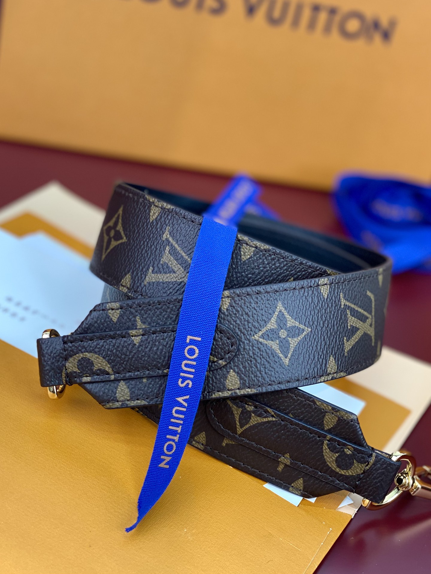 [TOP] Louis Vuitton LV  Bag 27x18x9cm- Brown