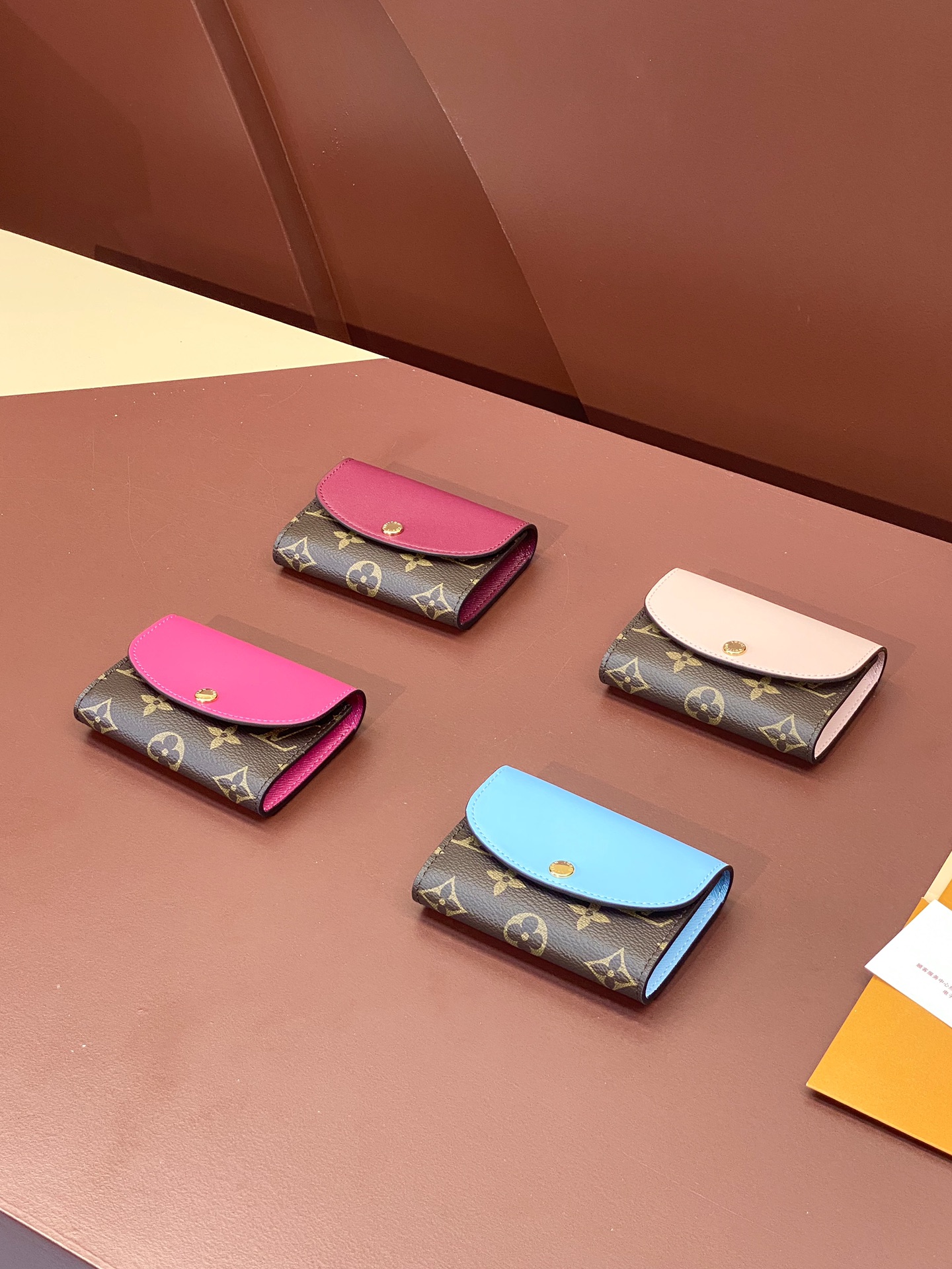 [TOP] Louis Vuitton LV Rosalie Wallet 11 x 8 x 2.5 cm - 4 Colors