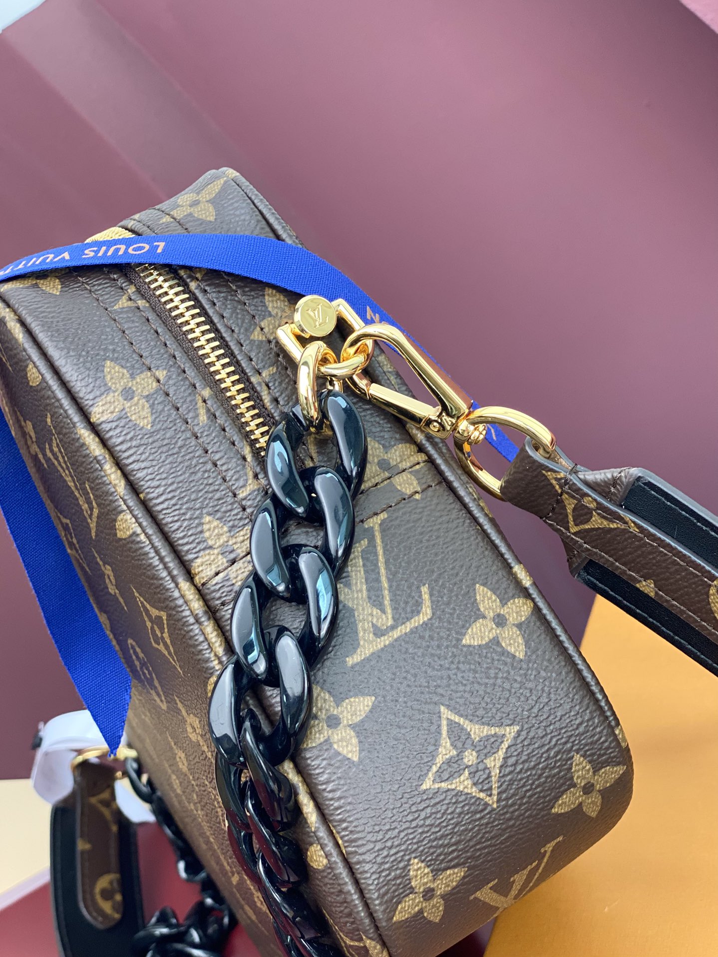 [TOP] Louis Vuitton LV  Bag 27x18x9cm- Brown