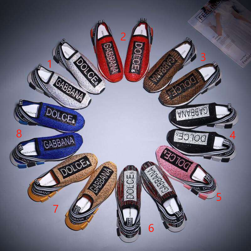 [TOP] Dolce & Gabbana D&G Casual Shoes - 8 Colors