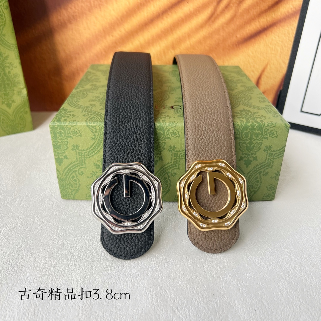 [TOP] GUCCI GG Reversible Belt Calfskin - 3.8cm