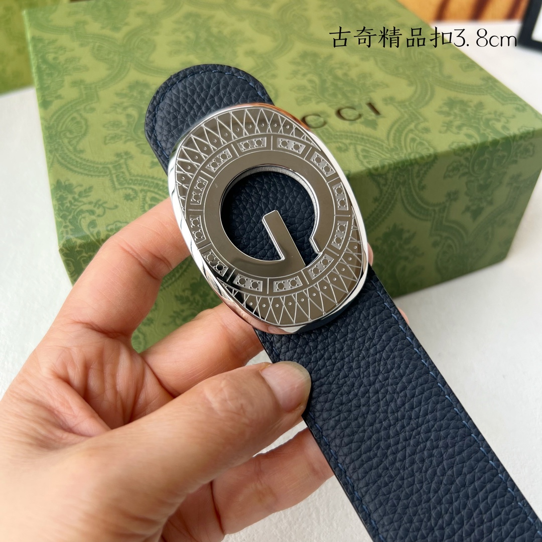 [TOP] GUCCI GG Reversible Belt Calfskin - 3.8cm