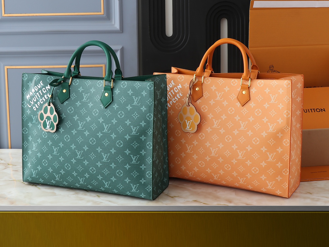 [TOP] Louis Vuitton LV Sac Plat 24H  Bag 41.0 x 33.0 x 14.0cm- 2 Colors