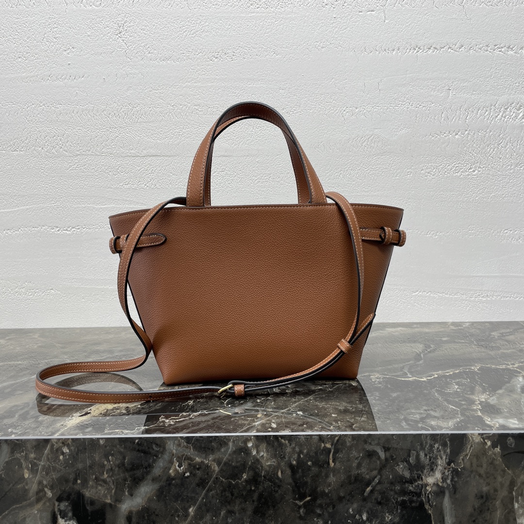 [TOP] CELINE Cabas Bags Granulated Cow Leather Handbag - 20*21*10CM - 3 Colour