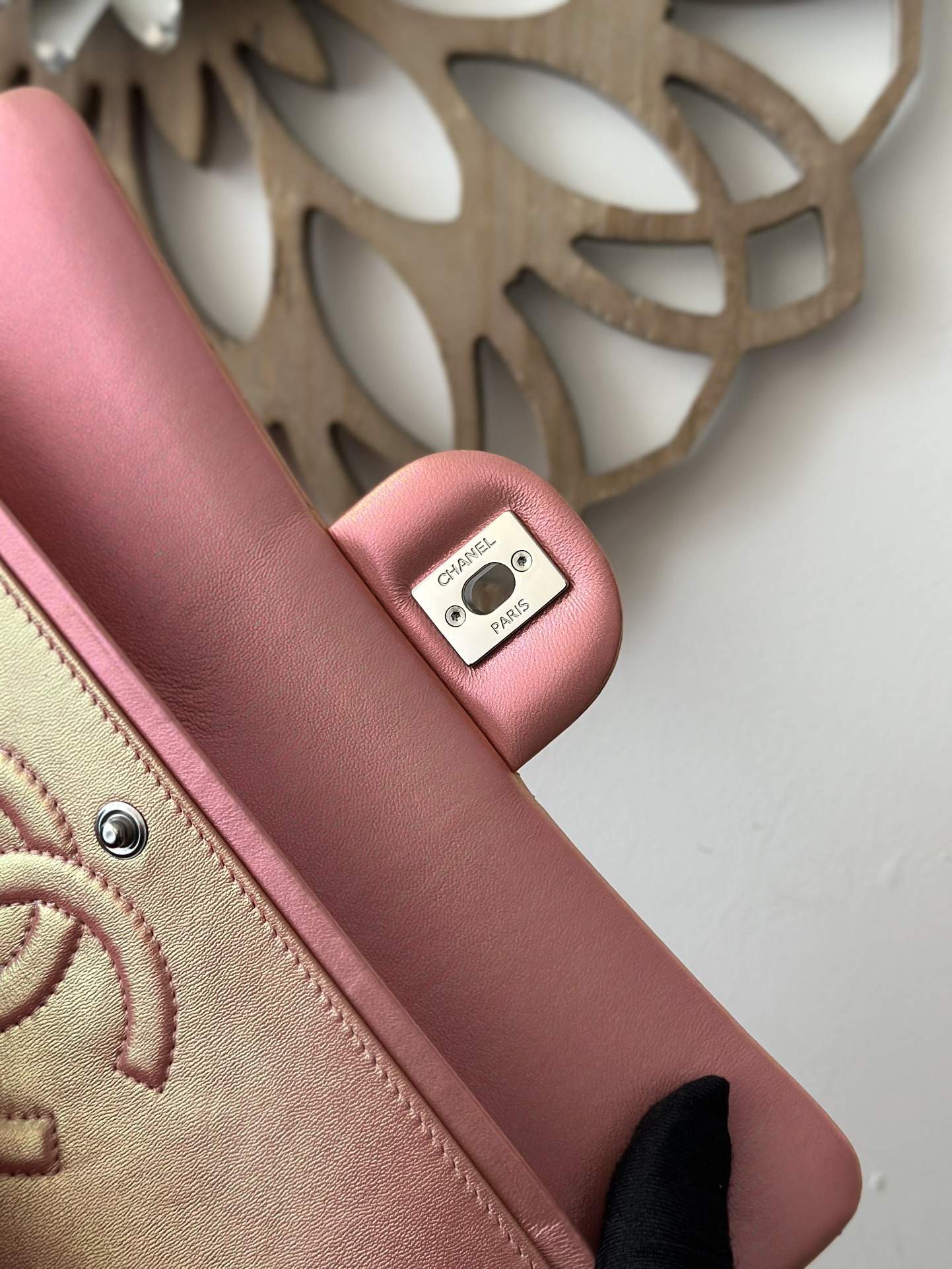 [TOP] CHANEL Classic Flap Bag Medium 25cm – Gold Pink