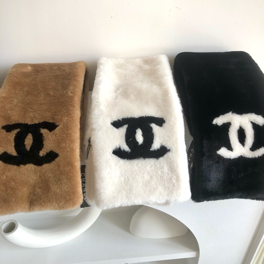 [TOP] CHANEL CC Scarf 20cm*120cm - 3 Colors