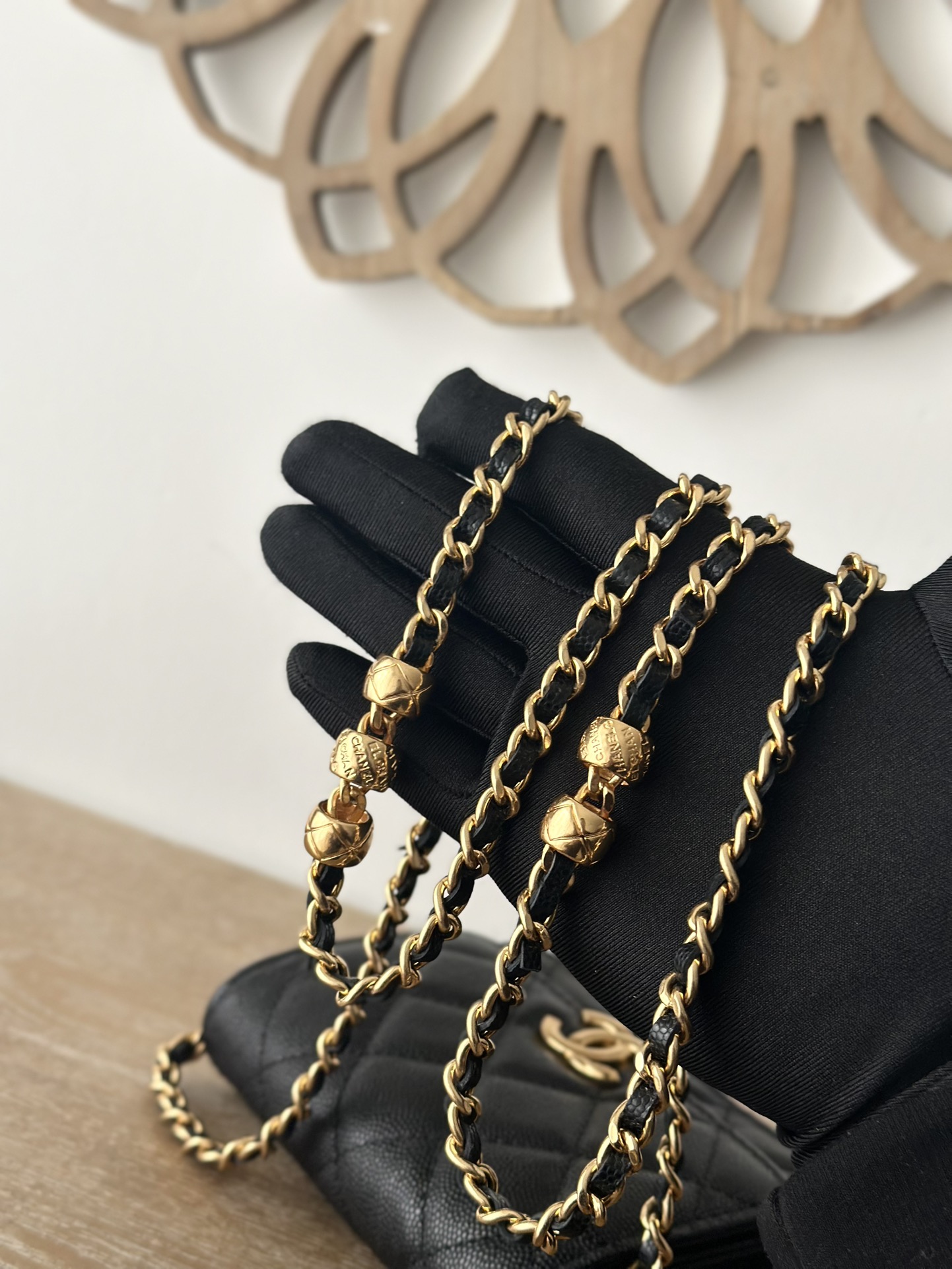 [TOP] CHANEL Mini Flap Bag 12.5x9x2.5cm - Black