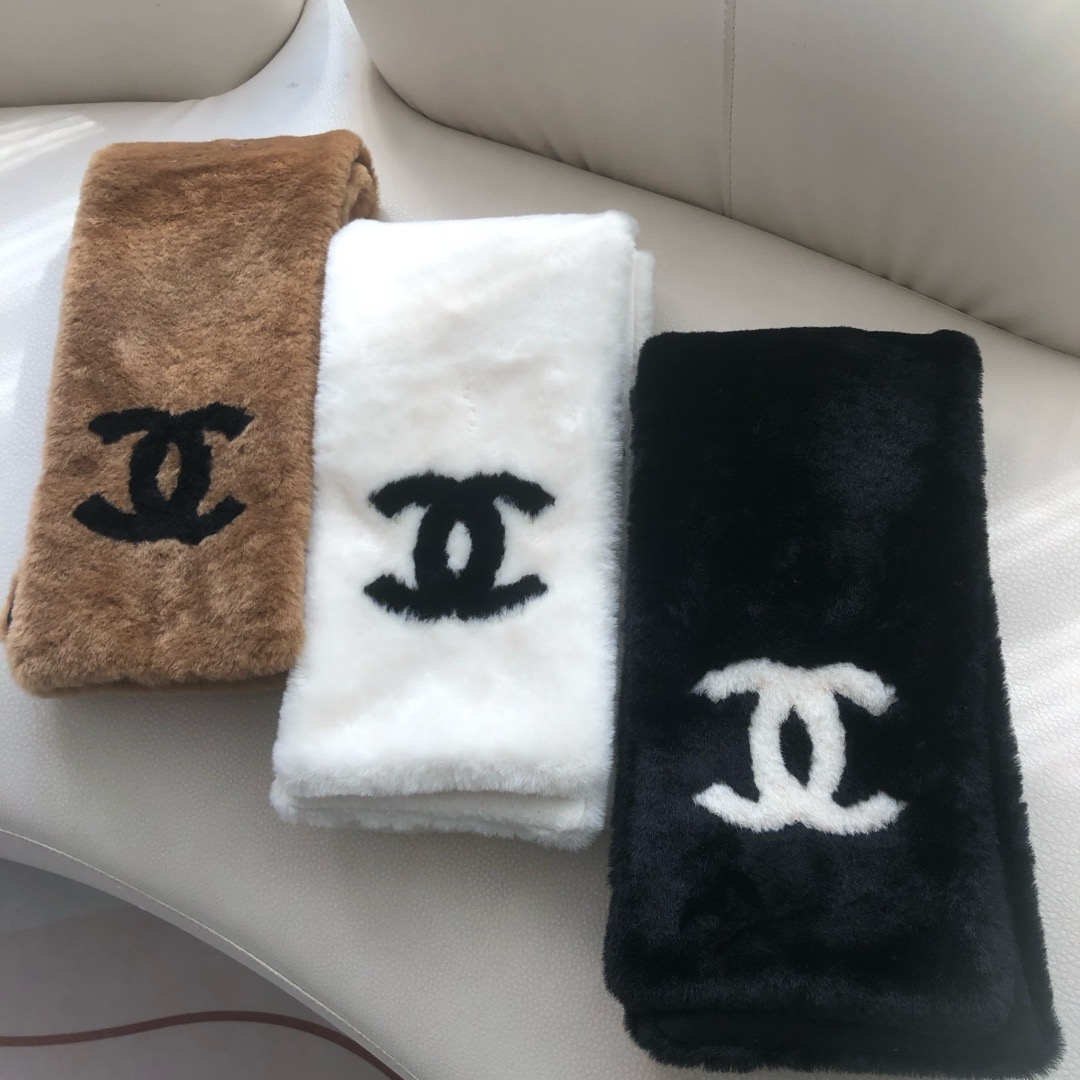 [TOP] CHANEL CC Scarf 20cm*120cm - 3 Colors