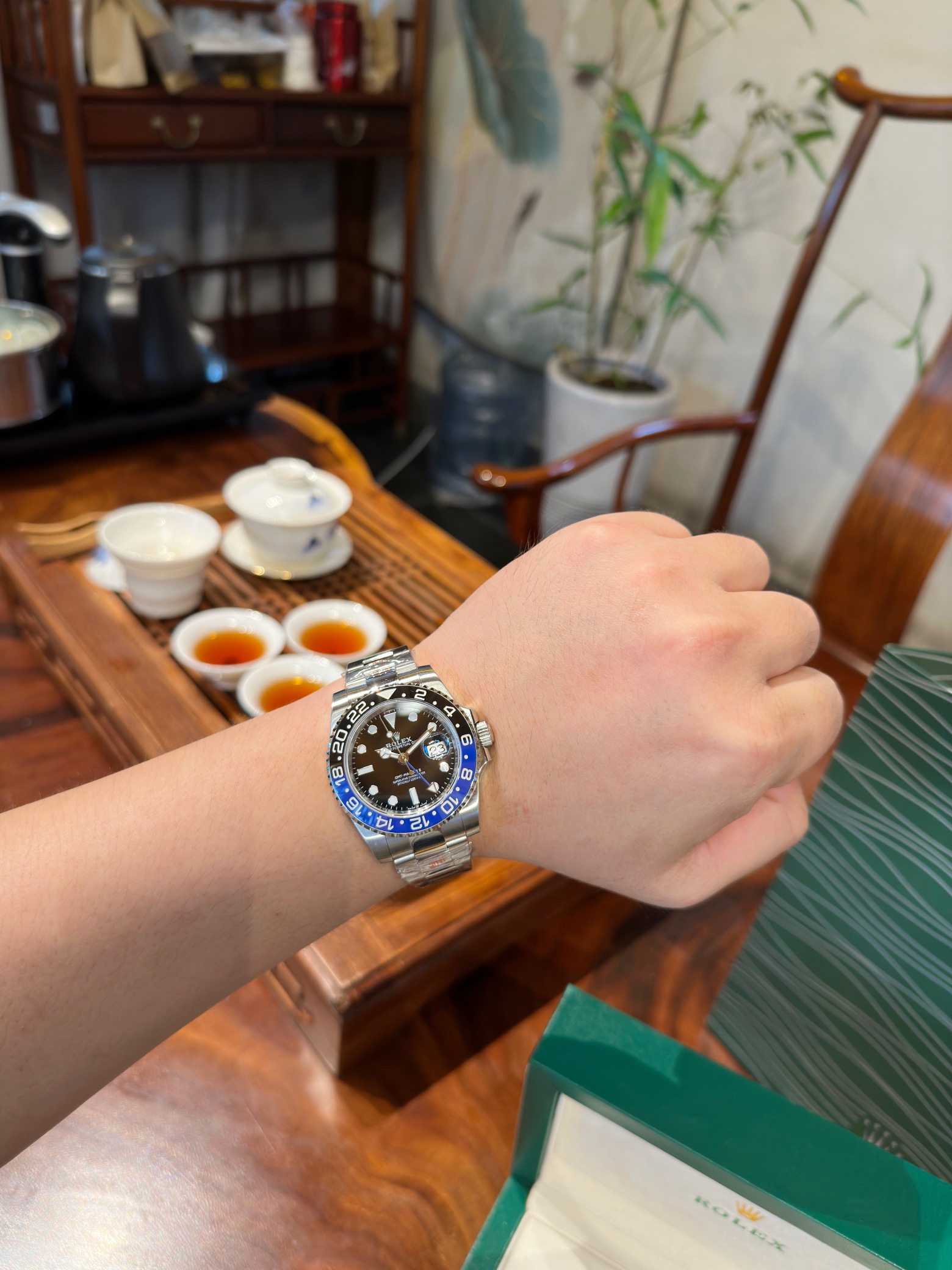 [TOP] ROLEX GMT-Master II 40mm Watch-Sliver