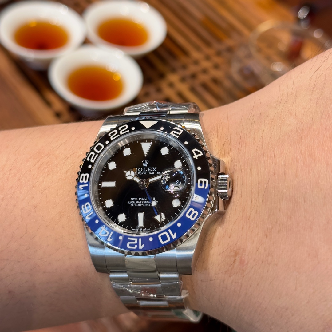 [TOP] ROLEX GMT-Master II 40mm Watch-Sliver
