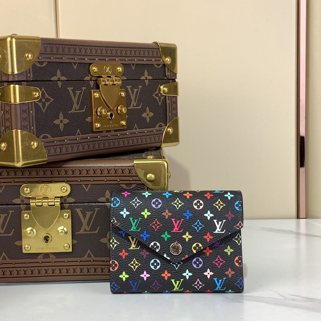 [TOP] Louis Vuitton LV LV x TM Victorine Wallet 12 x 9.5 x 2.5CM - 2 Colors