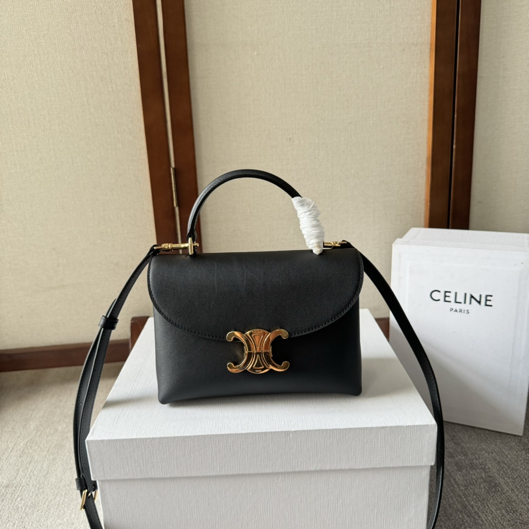 [TOP] CELINE Triomphe Bag Kelly Handbag 20.5x13 x8cm - 4 Colour