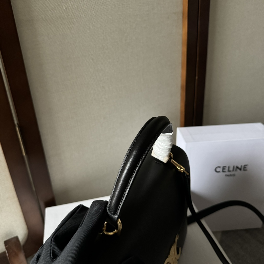 [TOP] CELINE Triomphe Bag Kelly Handbag 25.5x18.5x10cm - 3 Colour
