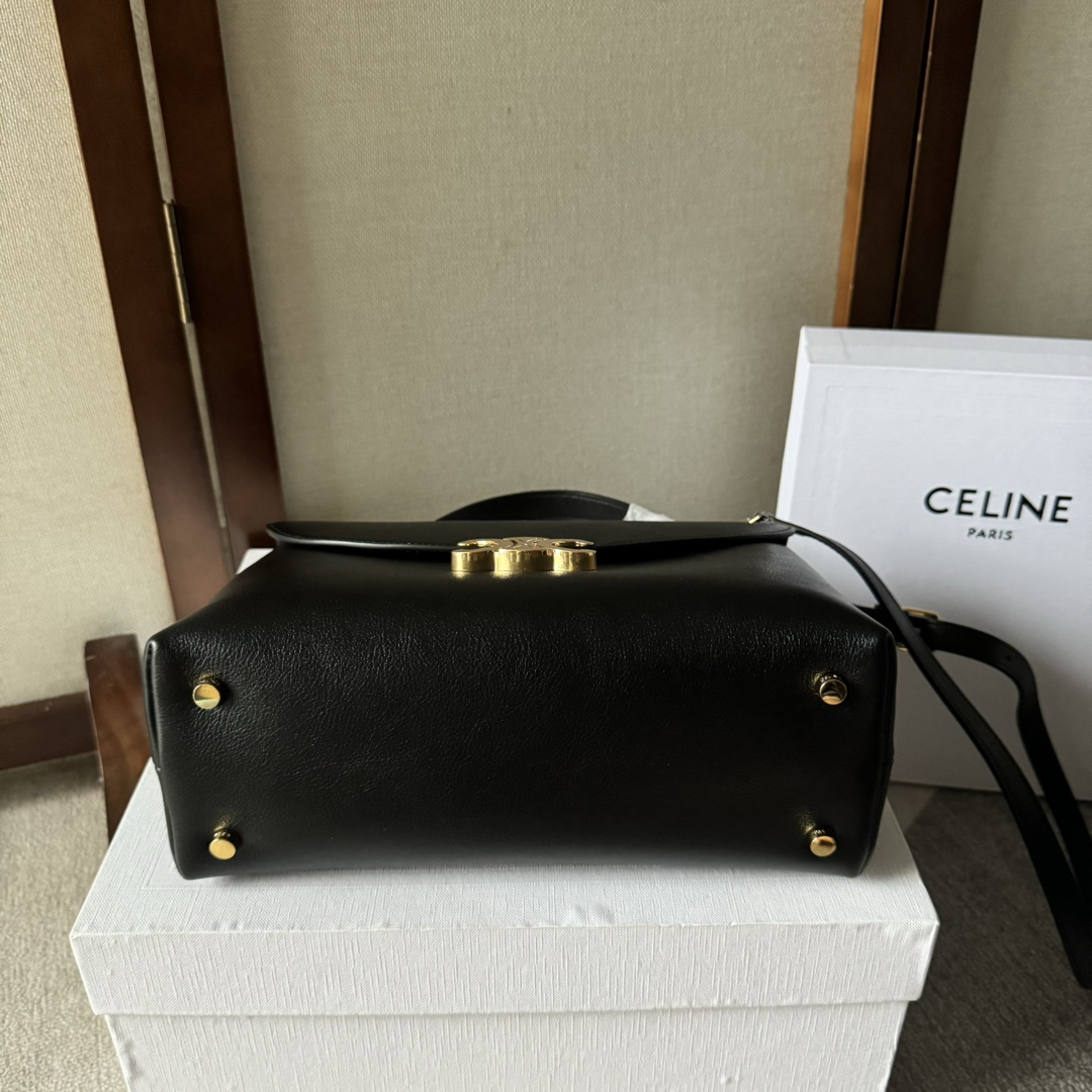 [TOP] CELINE Triomphe Bag Kelly Handbag 25.5x18.5x10cm - 3 Colour
