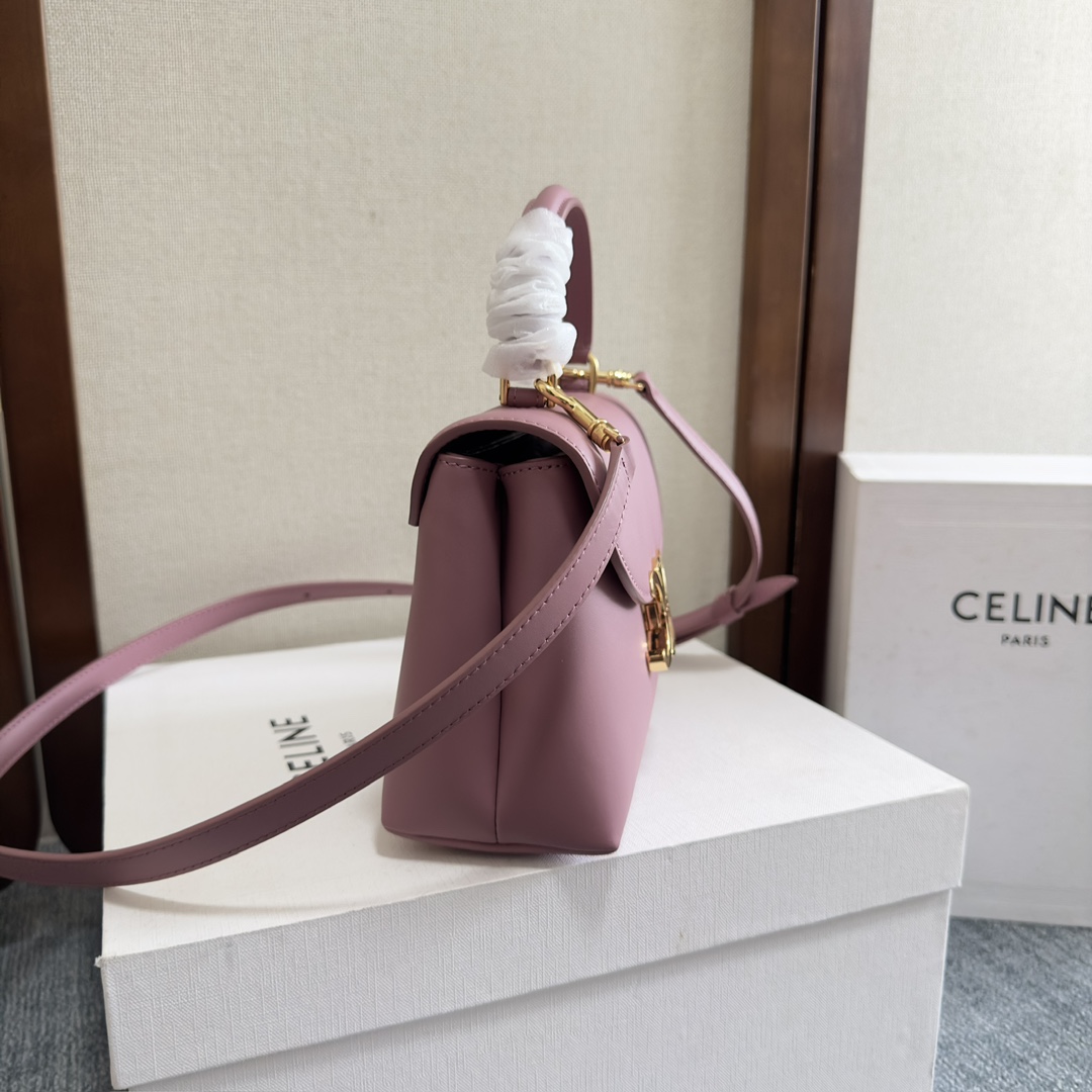 [TOP] CELINE Triomphe Bag Kelly Handbag 20.5x13 x8cm - 4 Colour