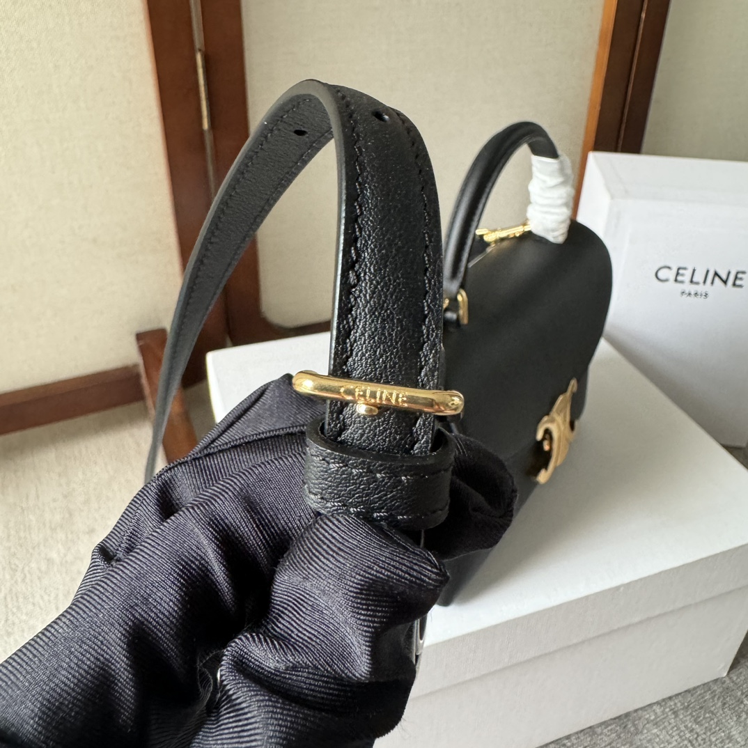 [TOP] CELINE Triomphe Bag Kelly Handbag 20.5x13 x8cm - 4 Colour