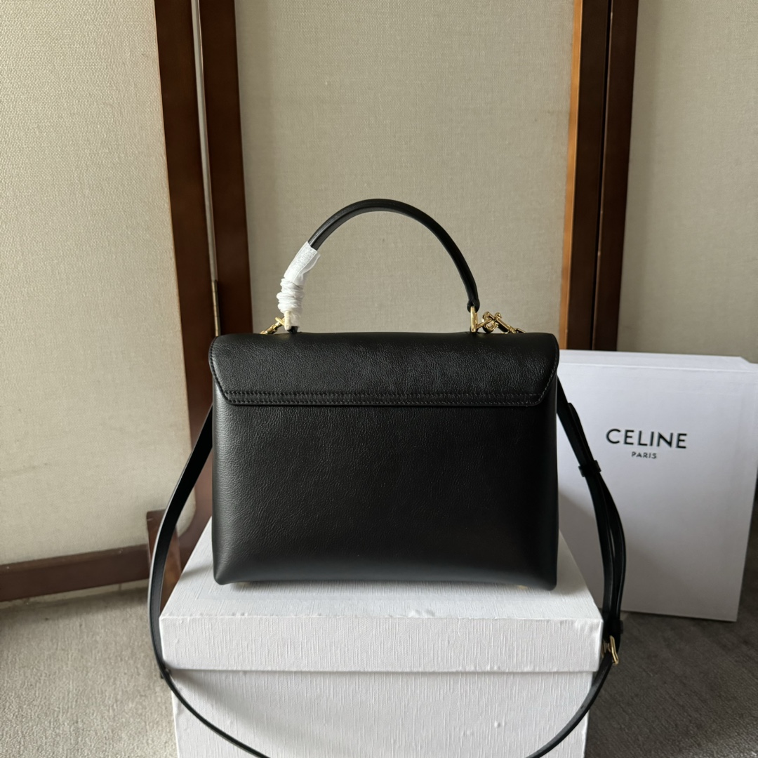[TOP] CELINE Triomphe Bag Kelly Handbag 25.5x18.5x10cm - 3 Colour