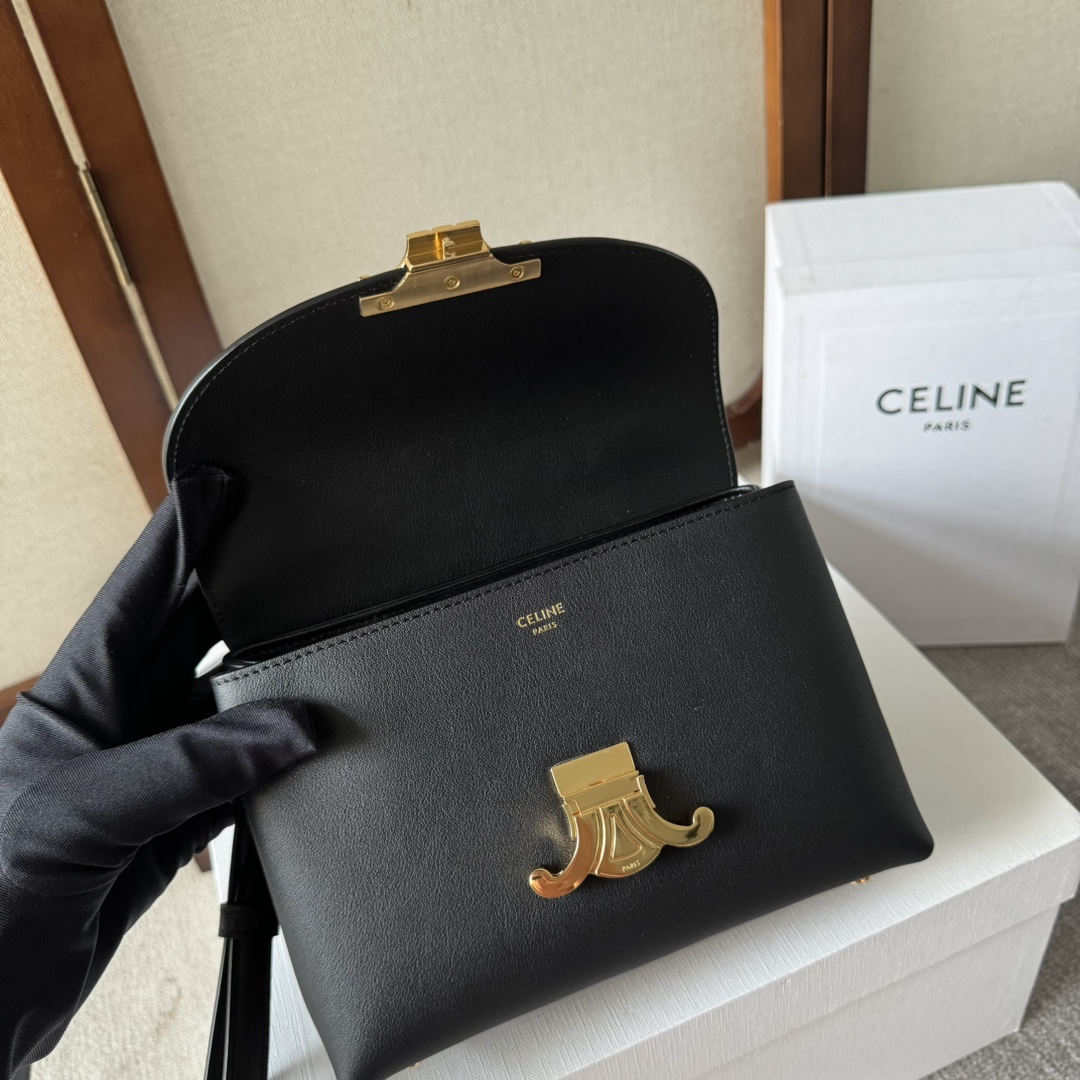 [TOP] CELINE Triomphe Bag Kelly Handbag 20.5x13 x8cm - 4 Colour