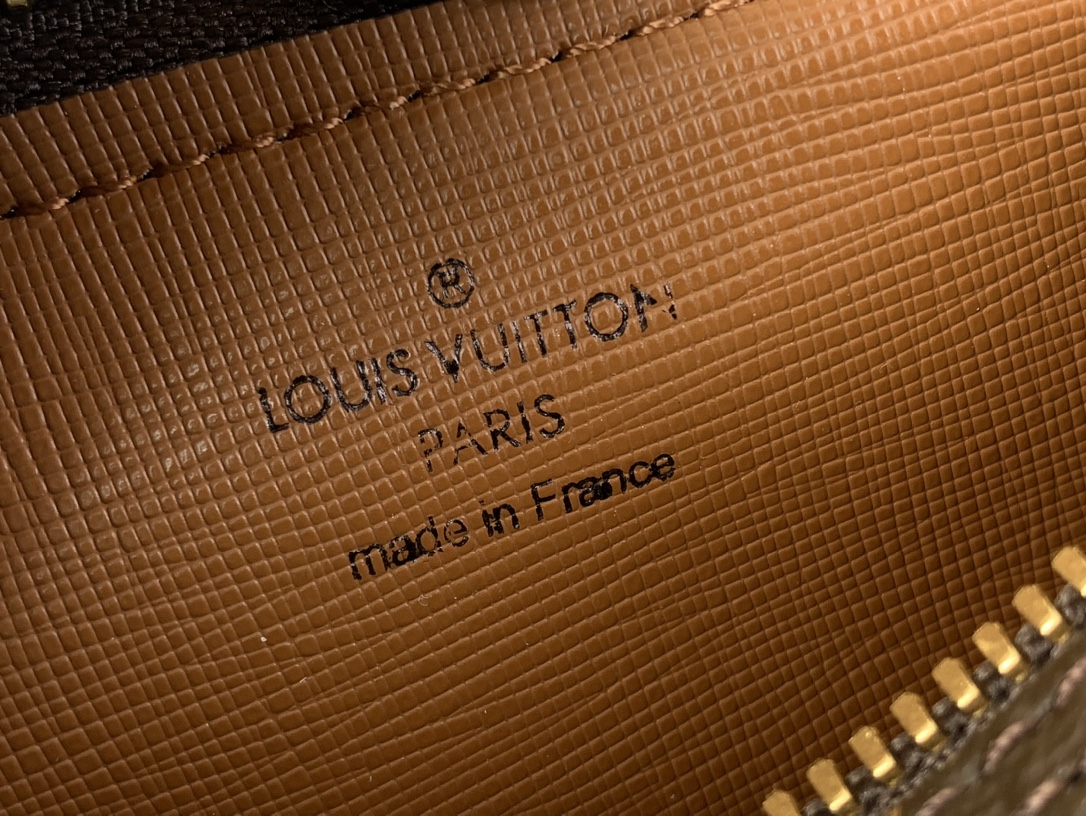 [TOP] Louis Vuitton LV Monogram Canvas Papillon 19 Bag 21*10*10cm - Brown