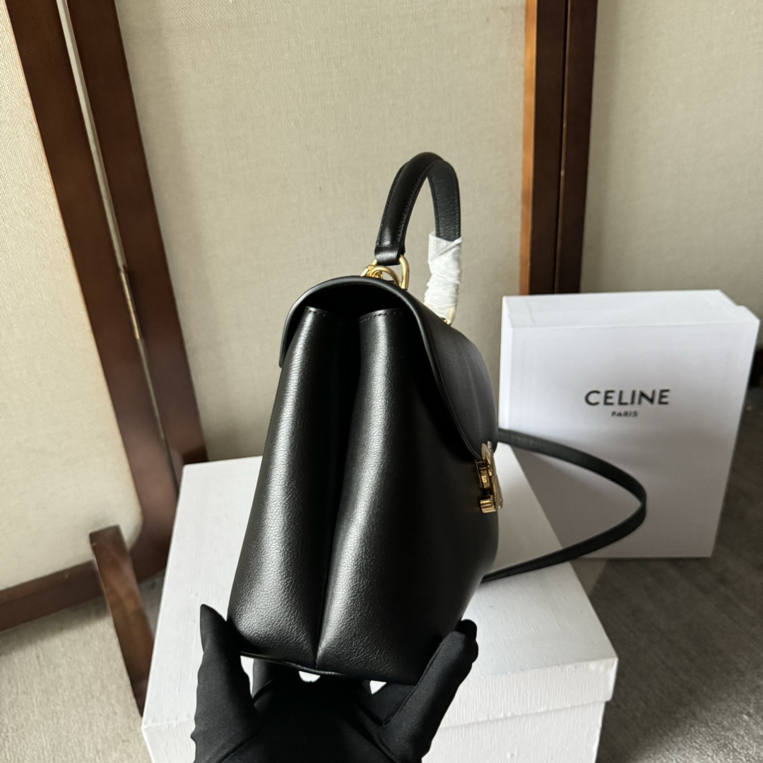 [TOP] CELINE Triomphe Bag Kelly Handbag 25.5x18.5x10cm - 3 Colour