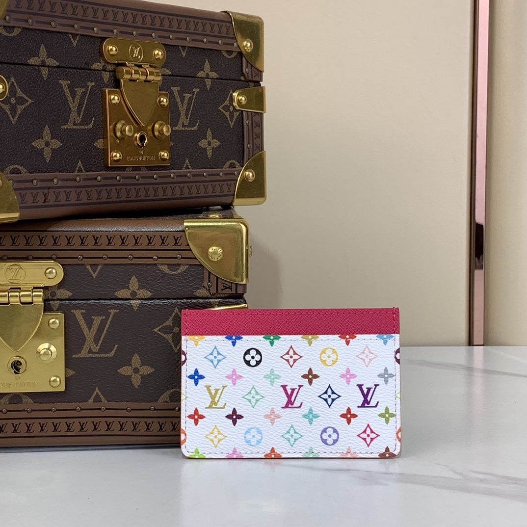 [TOP] Louis Vuitton LV LV x TM Victorine Card Holder 11 x 7 x 0.5CM - 2 Colors
