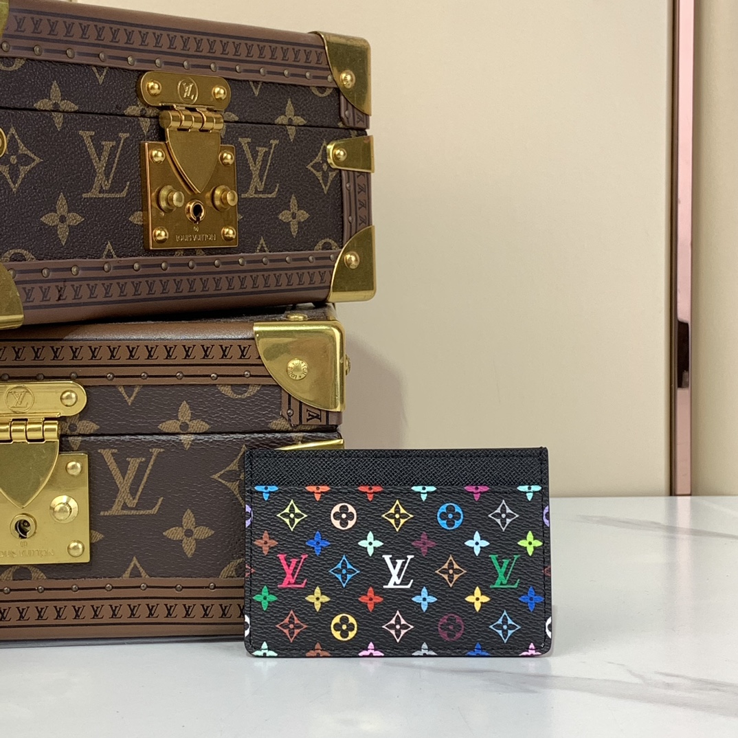 [TOP] Louis Vuitton LV LV x TM Victorine Card Holder 11 x 7 x 0.5CM - 2 Colors