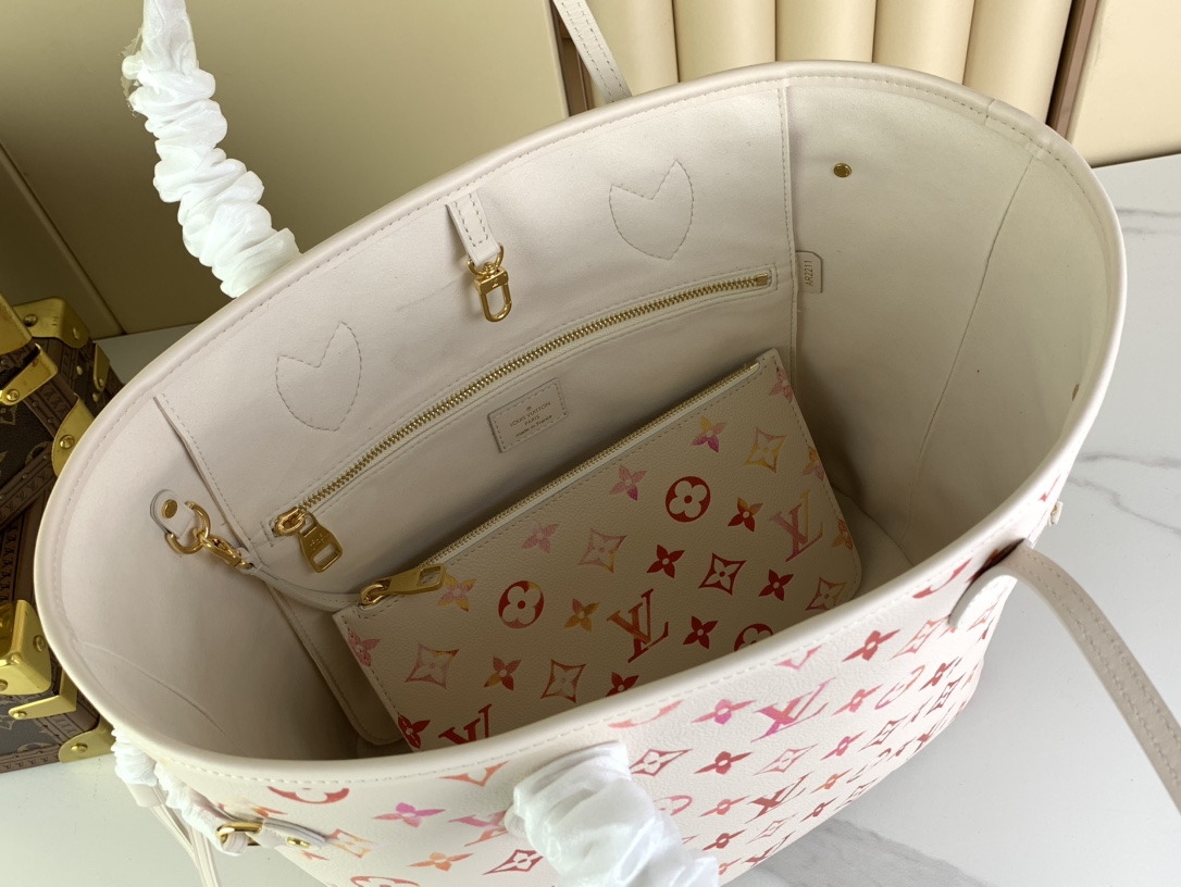 [TOP] Louis Vuitton LV NEVERFULL Bag 31 x 28 x 14 cm - Pink