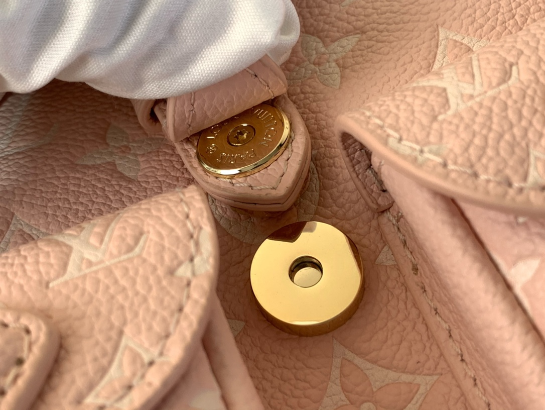 [TOP] Louis Vuitton LV Monogram Empreinte Backpack  20 x22x14cm-Pink