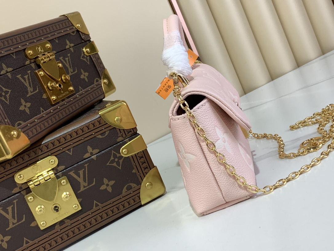[TOP] Louis Vuitton LV NANO MADELEINE Bag 21× 12.5 × 6cm - Pink
