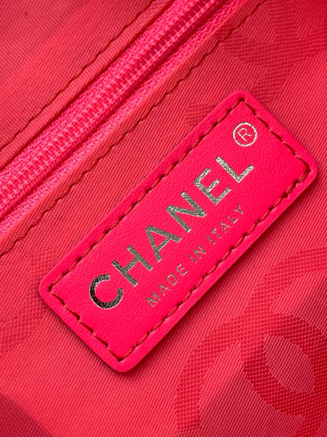 [TOP] CHANEL Cambon Hobo Bag Leather 12x20x3cm/16x26x5cm - White/Black