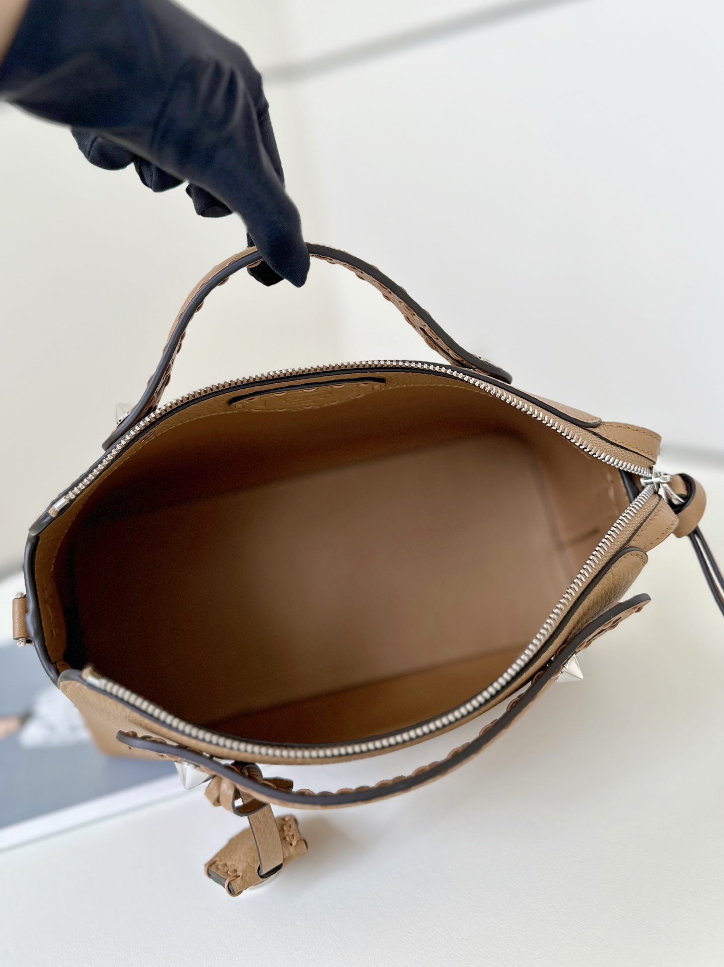 [TOP] FENDI By The Way Selleria Bag 29/13/17cm-Brown