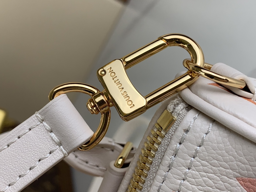 [TOP] Louis Vuitton LV SPEEDY Bag 16 x 10 x 7.5CM  - White
