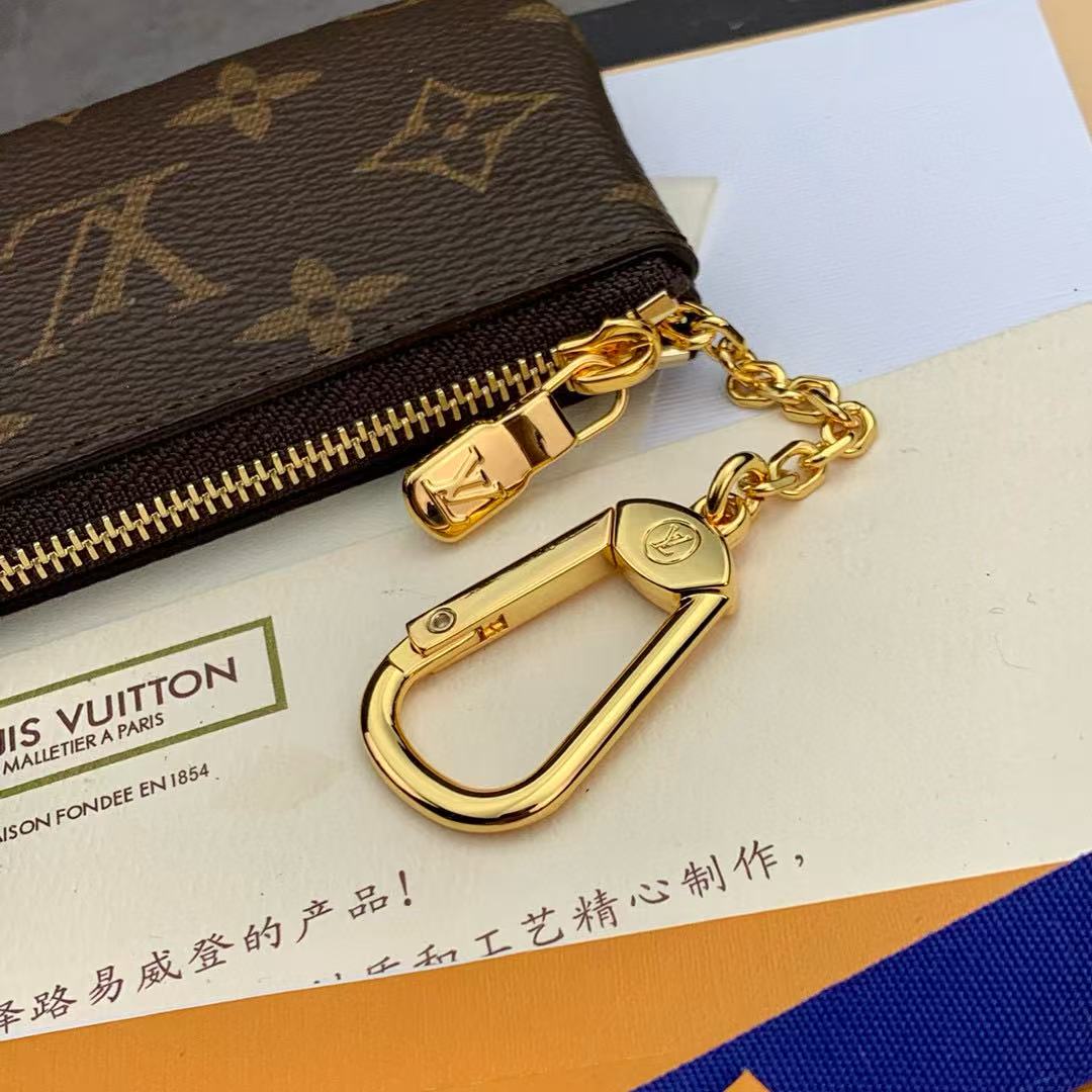 [TOP] Louis Vuitton LV LV Key Pouch Monogram