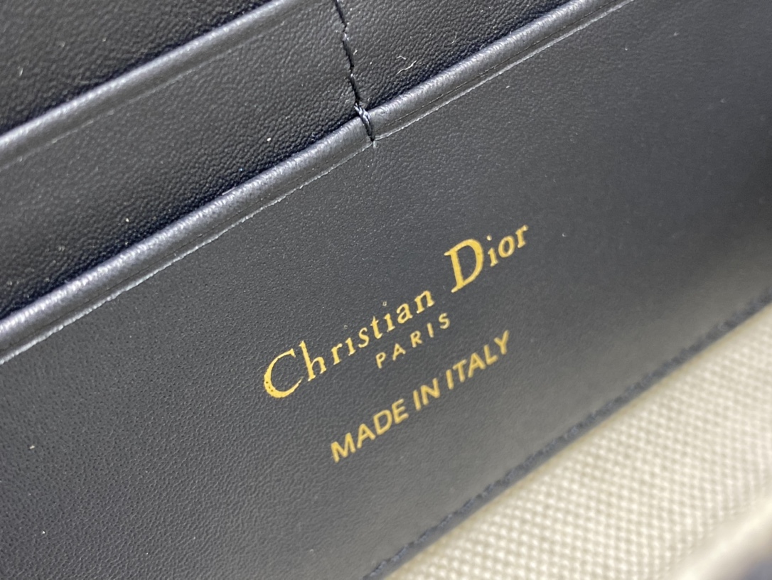 [TOP] Christian Dior Woc Chain Bag  21.5*4*12cm - Blue