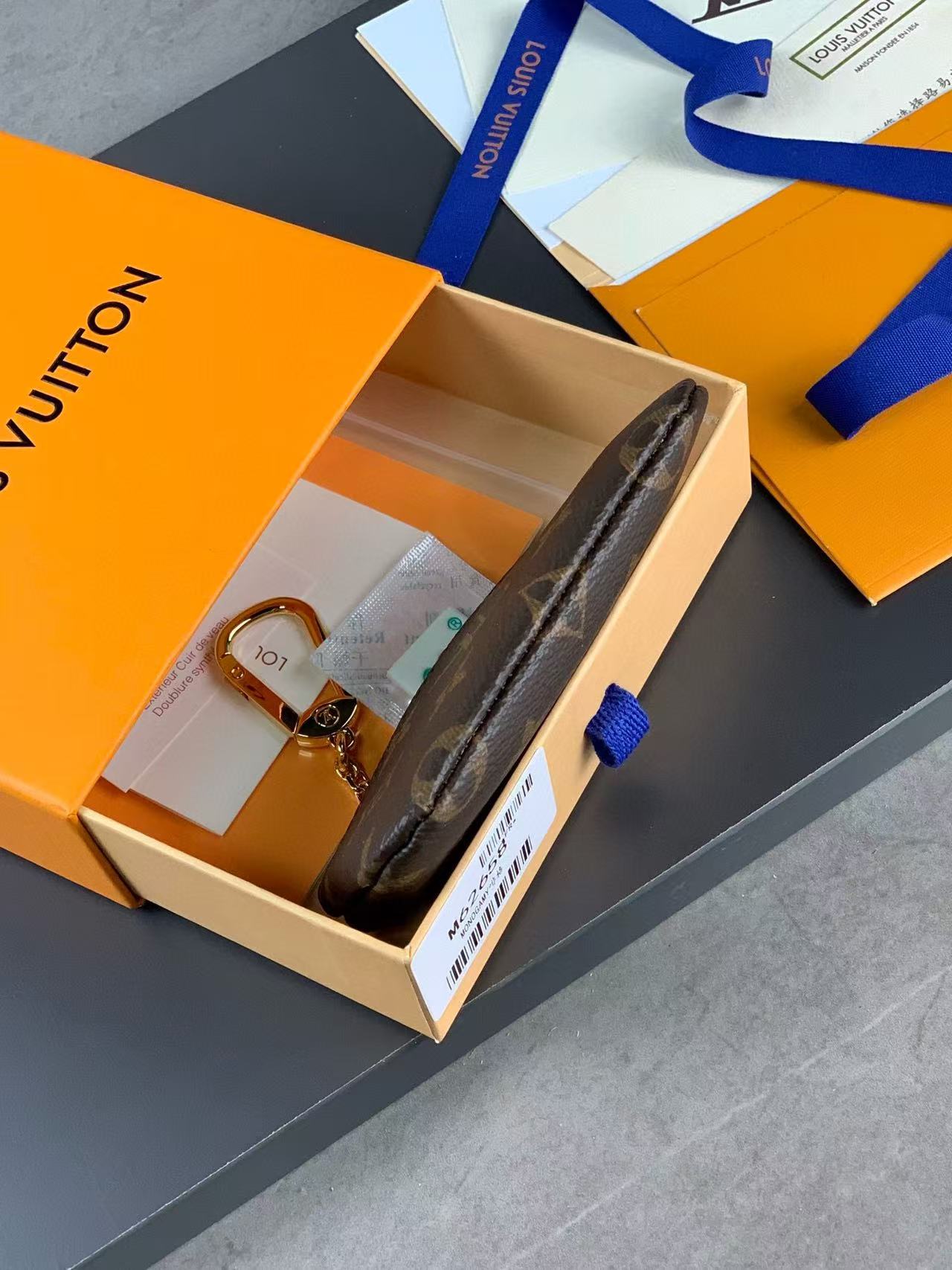 [TOP] Louis Vuitton LV LV Key Pouch Monogram