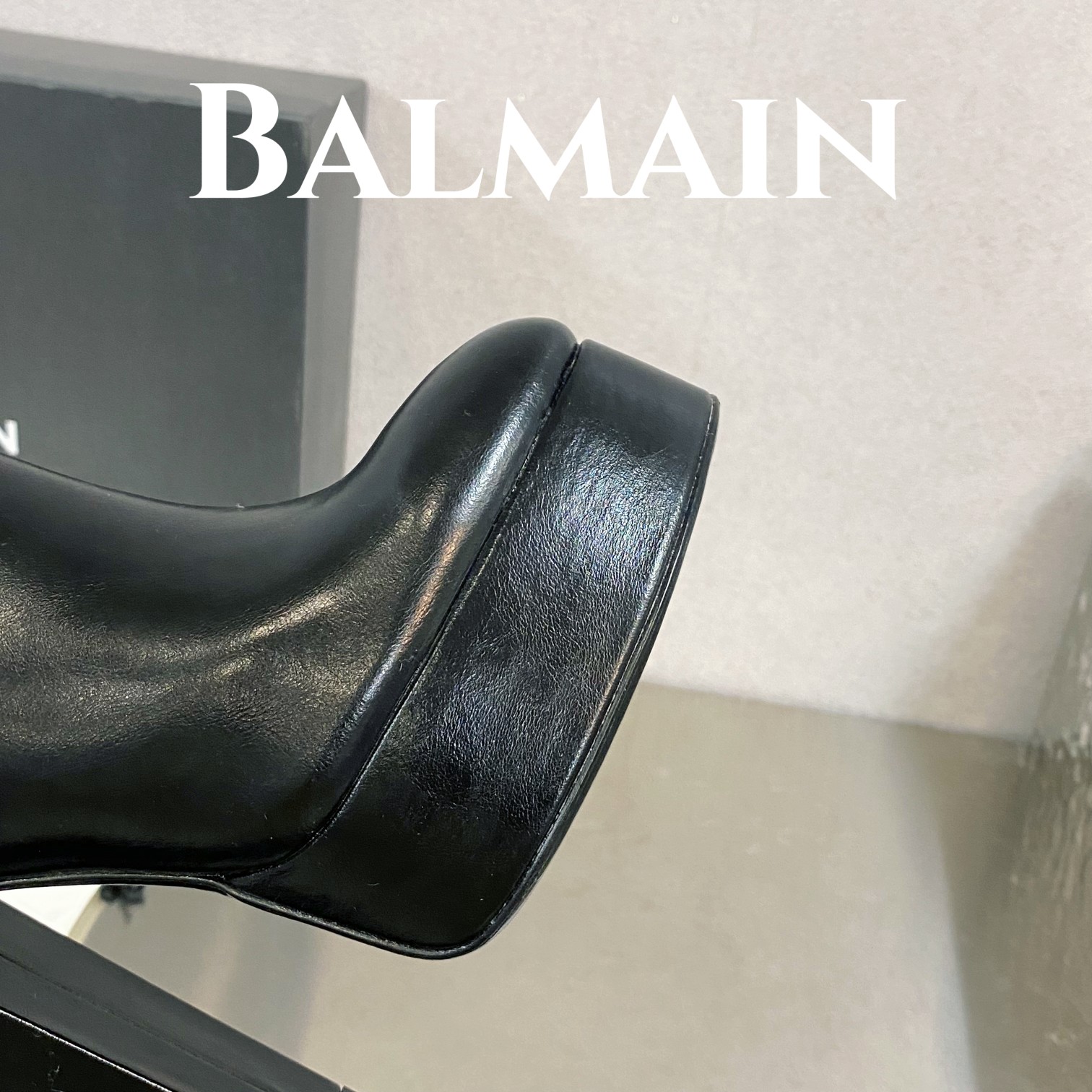 [TOP] Balmain Smooth Lambskin Boots - 3 Colour