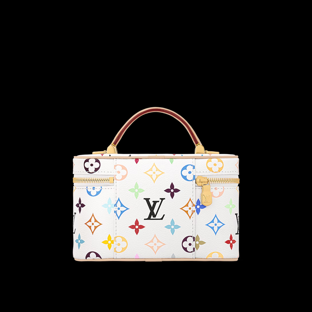 [TOP] Louis Vuitton LV LV x TM Vanity Chain Pouch 19*12*8.5cm - White