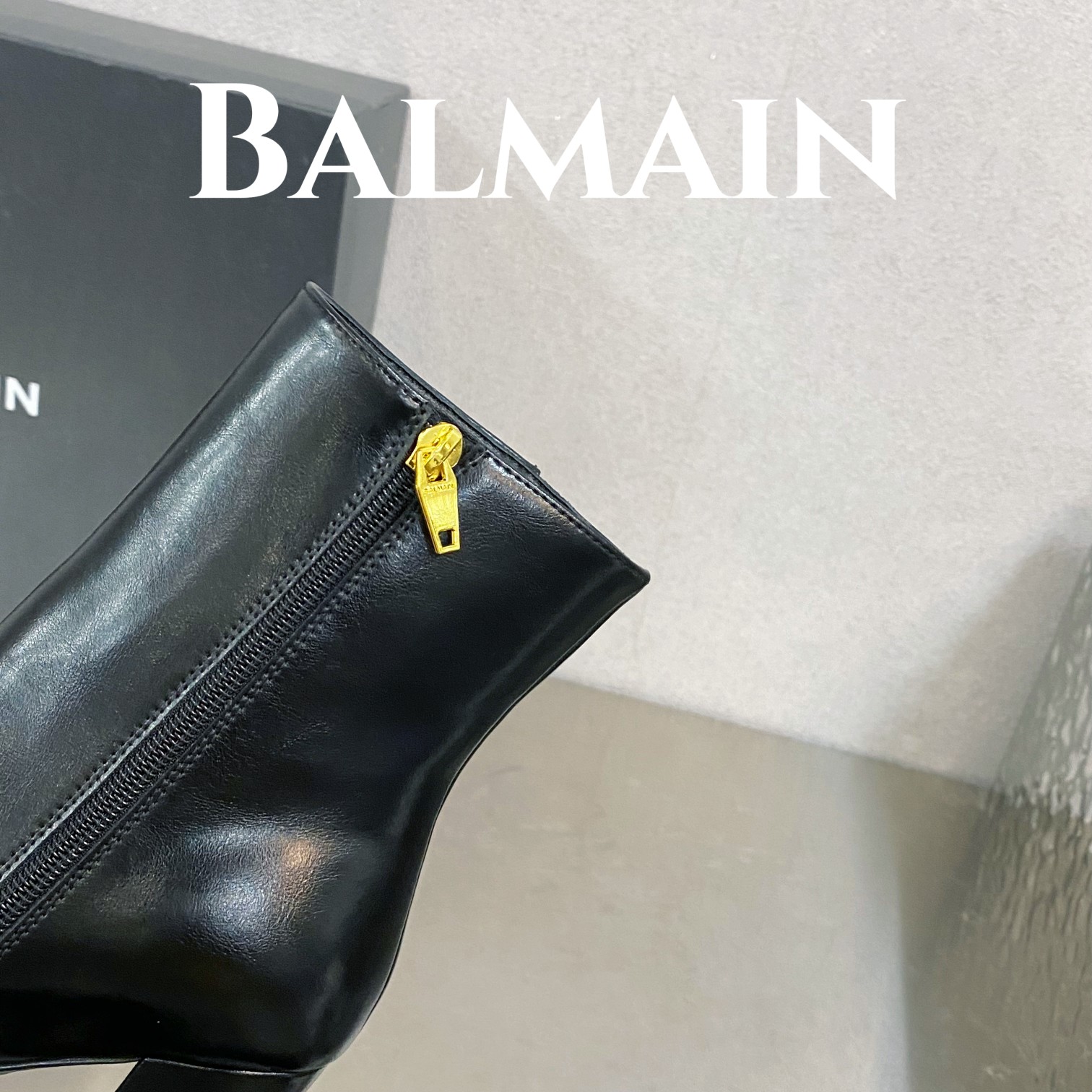 [TOP] Balmain Smooth Lambskin Boots - 3 Colour