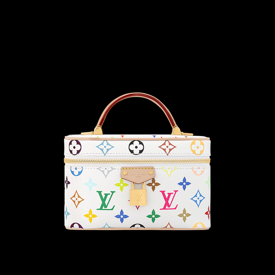[TOP] Louis Vuitton LV LV x TM Vanity Chain Pouch 19*12*8.5cm - White