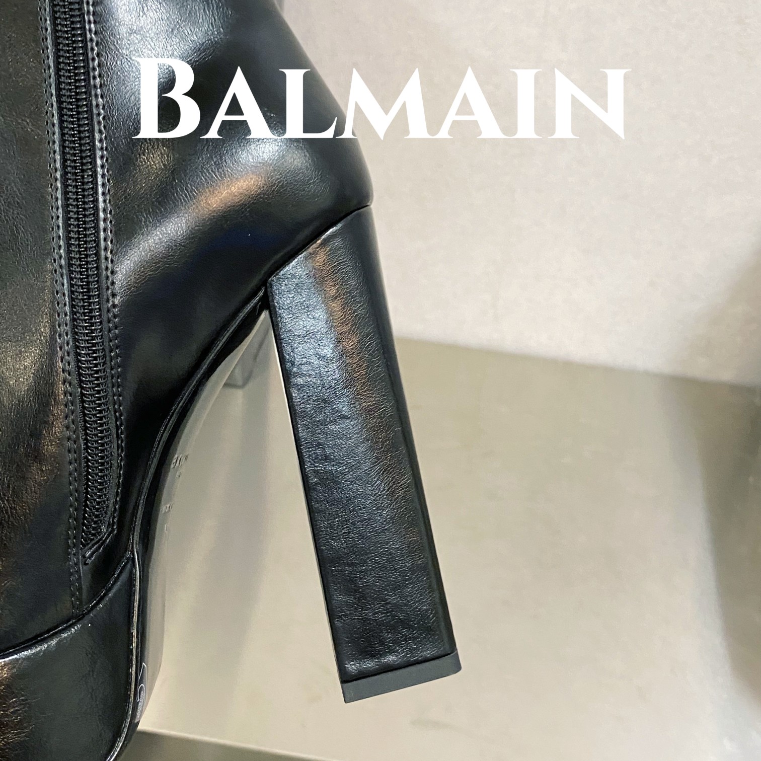 [TOP] Balmain Smooth Lambskin Boots - 3 Colour